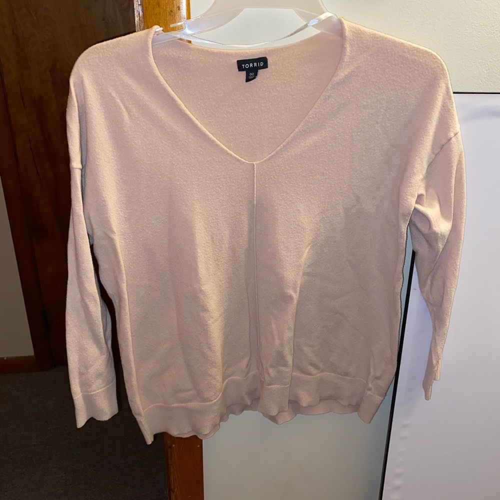 Pastel pink sweater